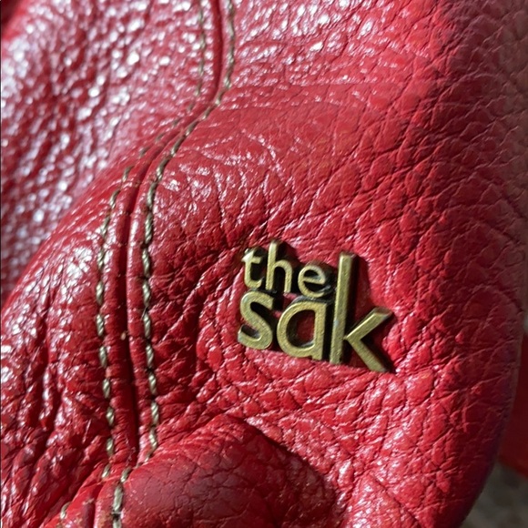 The Sak red crossbody purse shoulder bag - Picture 6 of 7